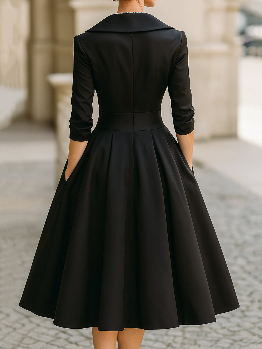 May | Elegant  Midi Dress