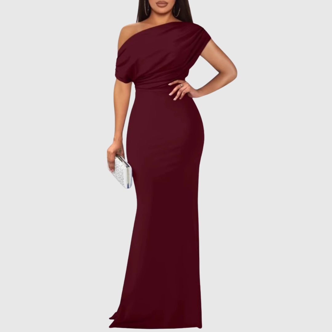 DELAROSE | GRACEFUL FORMAL GOWN