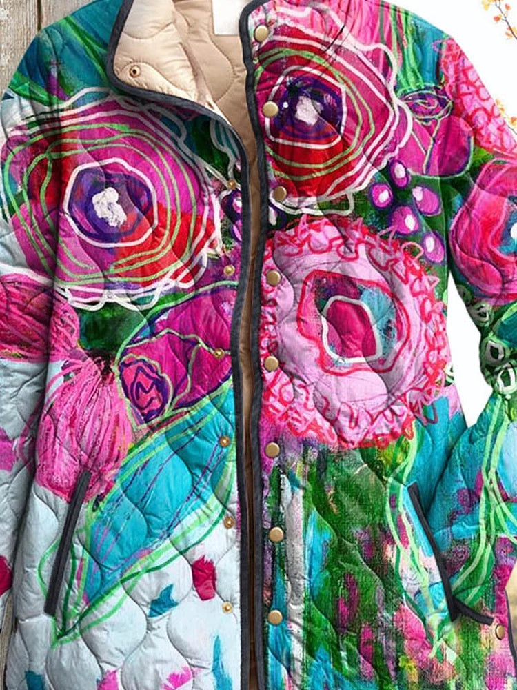 PHILIPPA | ENGLISH MEADOW QUILTED JACKET