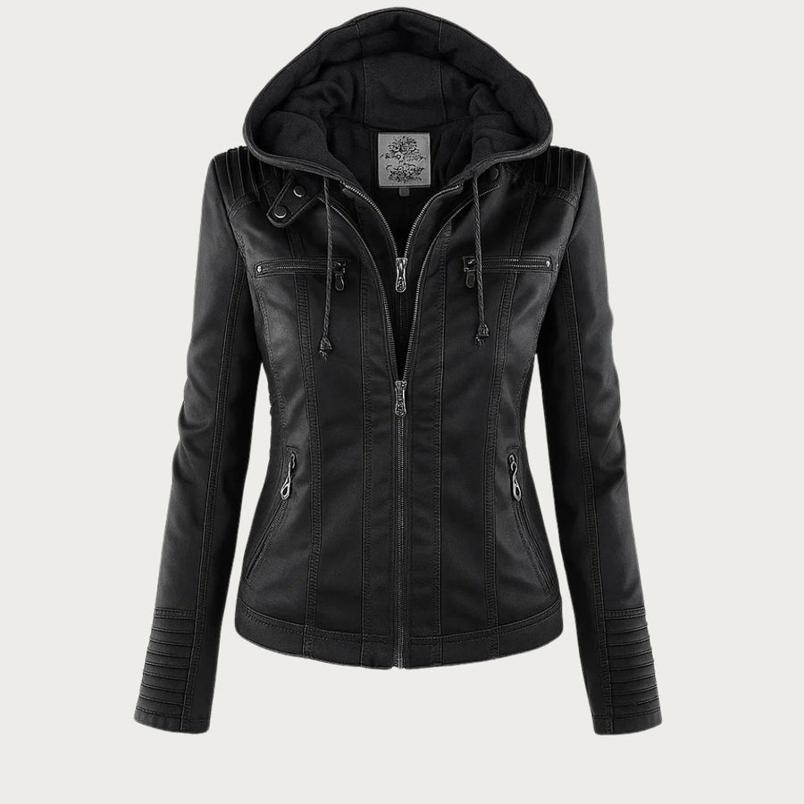 Monica | Robust and Elegant Leather Jacket