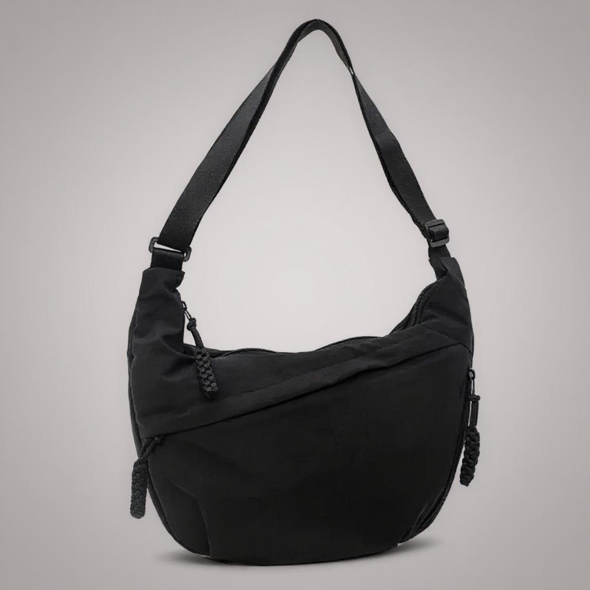 Evelyn | Black Shoulder Bag