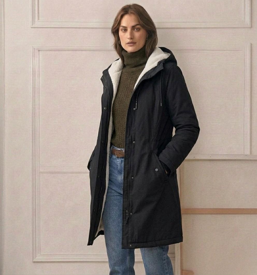 Constance™ | Cosy Hooded Weatherproof Coat