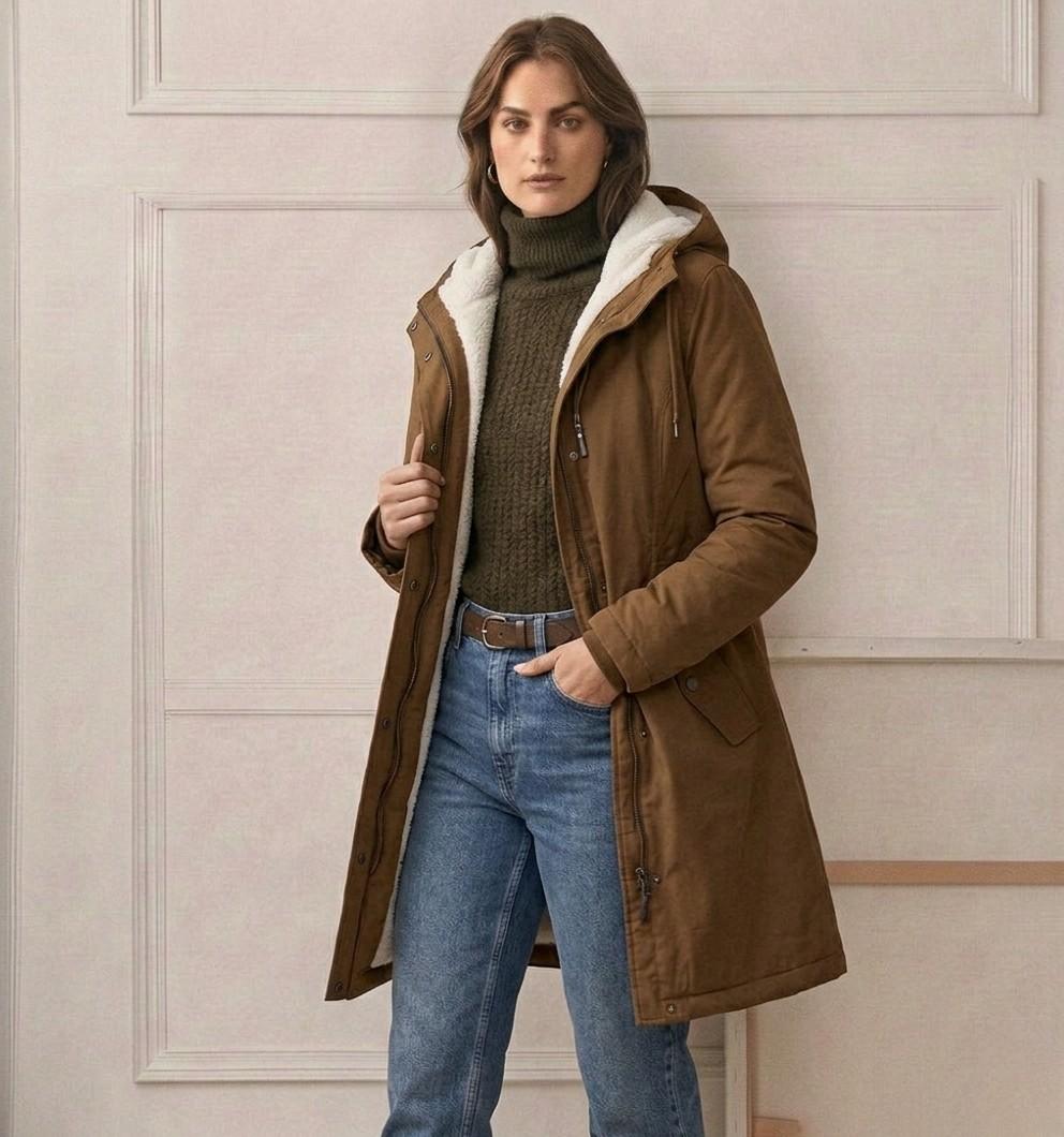 Harriet™ | Cosy Hooded Weatherproof Coat
