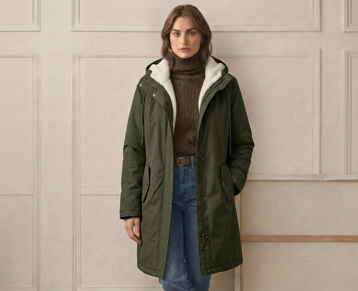 Cordelia™ | Cosy Hooded Weatherproof Coat