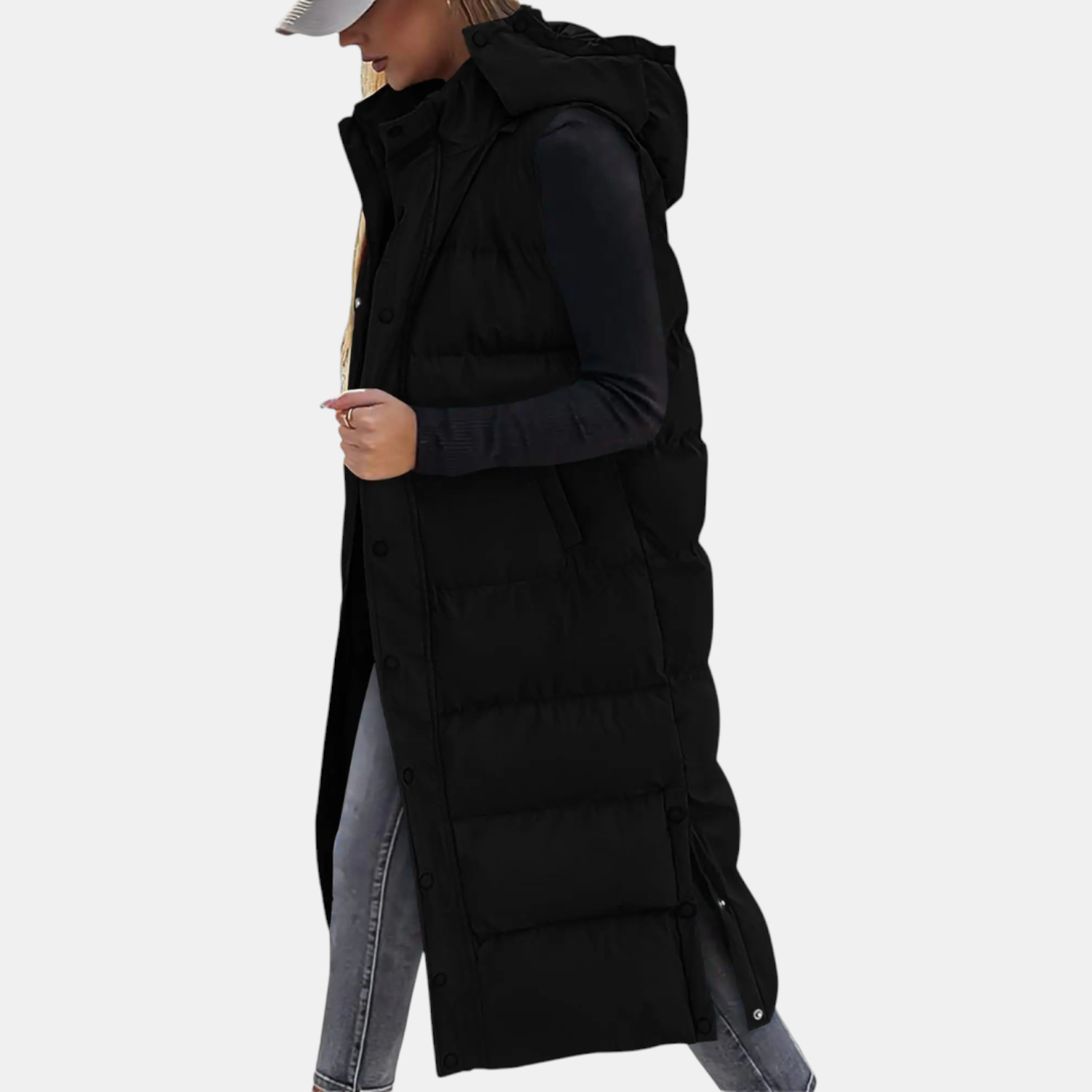 AUDREY | Maxi Hooded Puffer Gilet