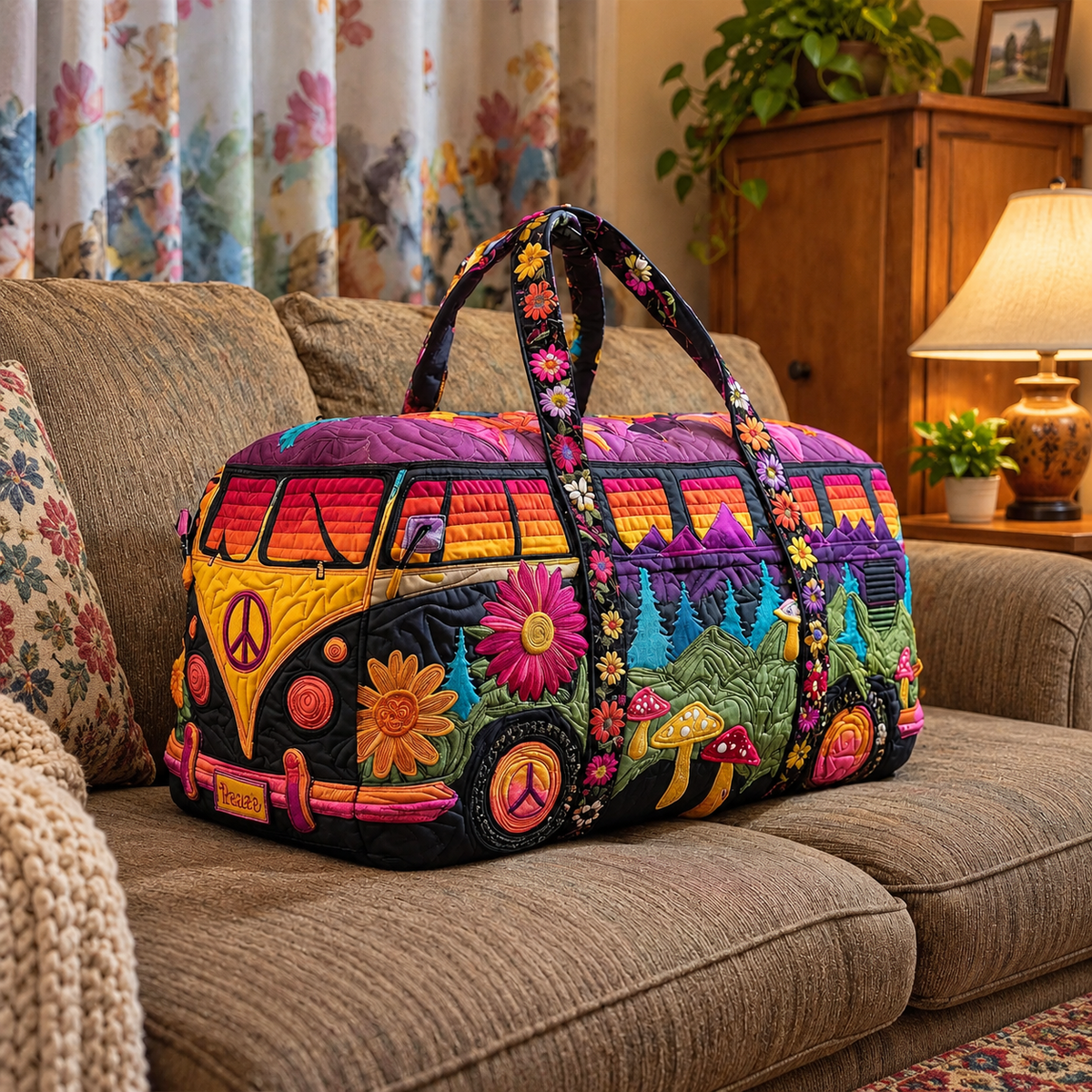Wildvana | Quilted Travel Duffle Bag