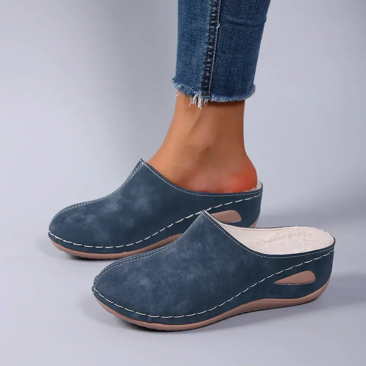 Élise™ | Warm Orthopaedic Slippers for Daily Comfort