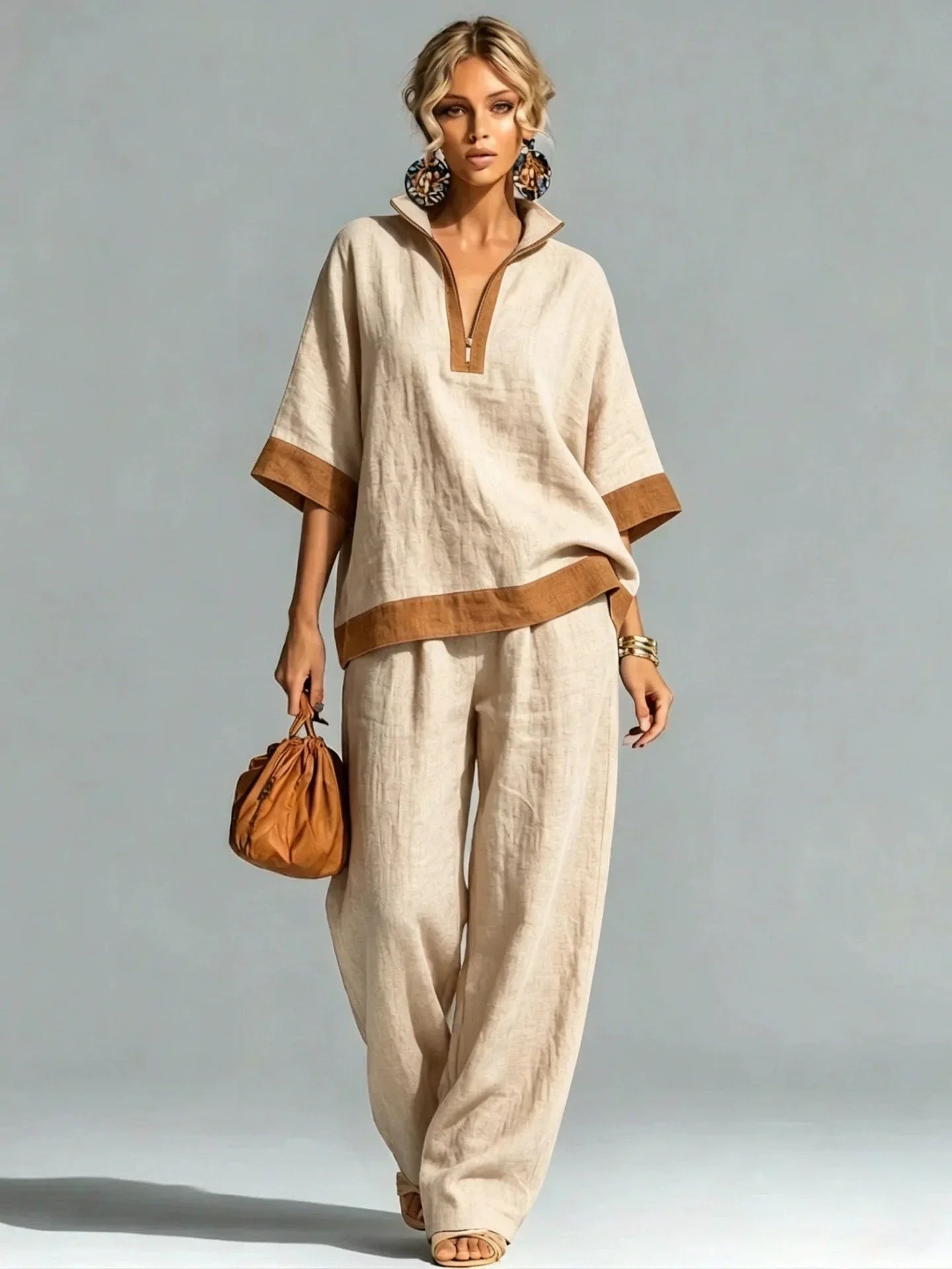 Women's Vintage Look Co-ord Set