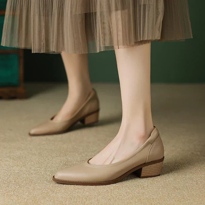 MICHELA | GRACEFUL MID-HEELED SHOES