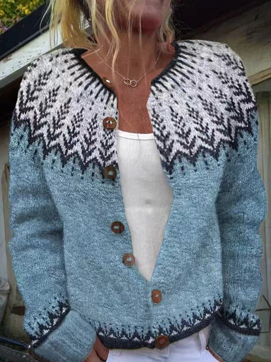 MIRA | VINTAGE ICELANDIC CARDIGAN
