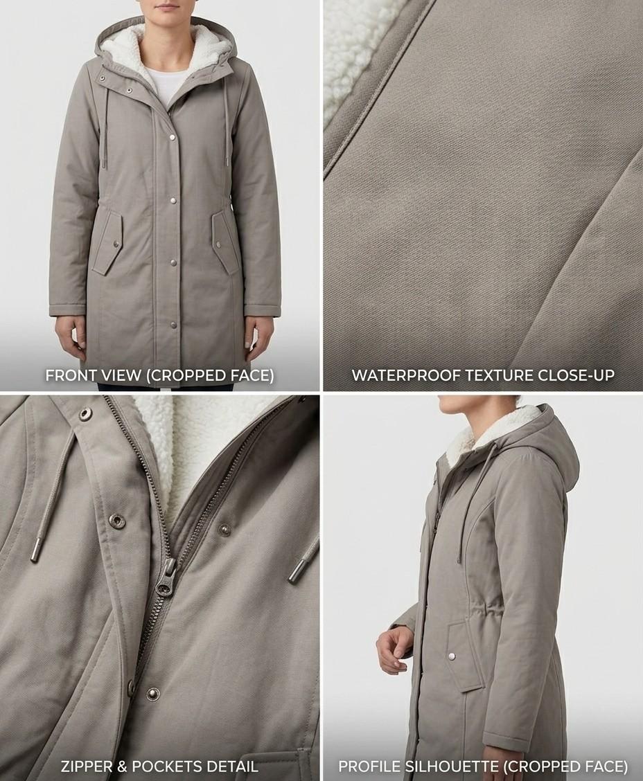 Matilda™ | Cosy Hooded Weatherproof Coat