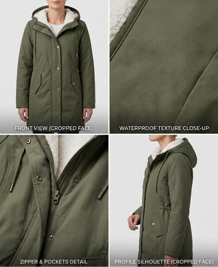 Matilda™ | Cosy Hooded Weatherproof Coat