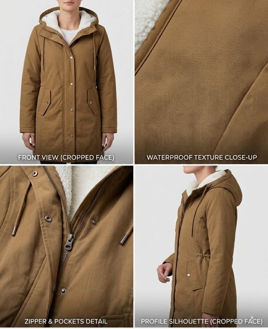 Harriet™ | Cosy Hooded Weatherproof Coat