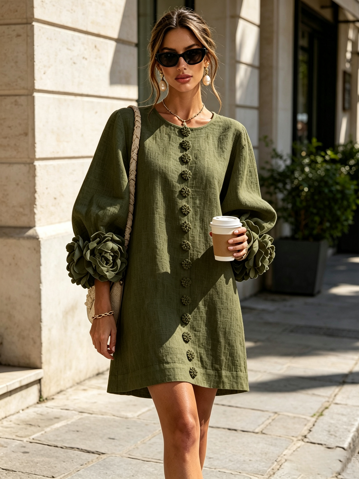 Florence | Floral Button-Down