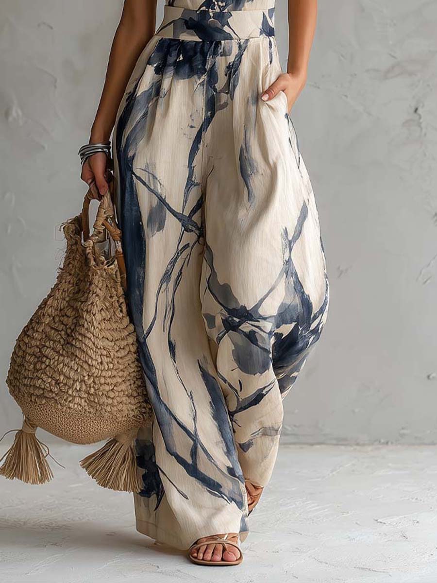 Sabine | Wide Leg Jumpsuit