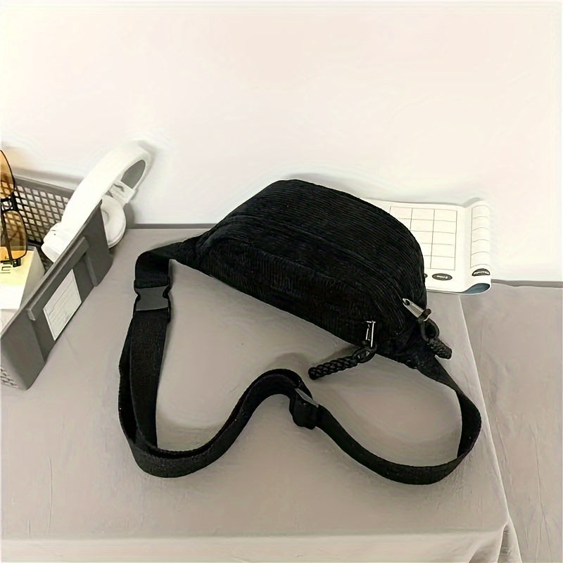 Eleanor | Corduroy Shoulder Bag