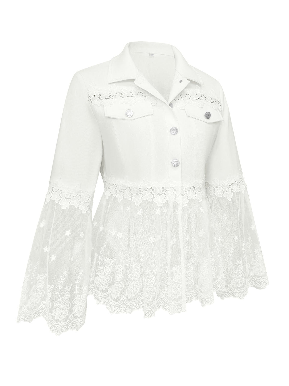 Sunnelace | Lace Panel Jacket