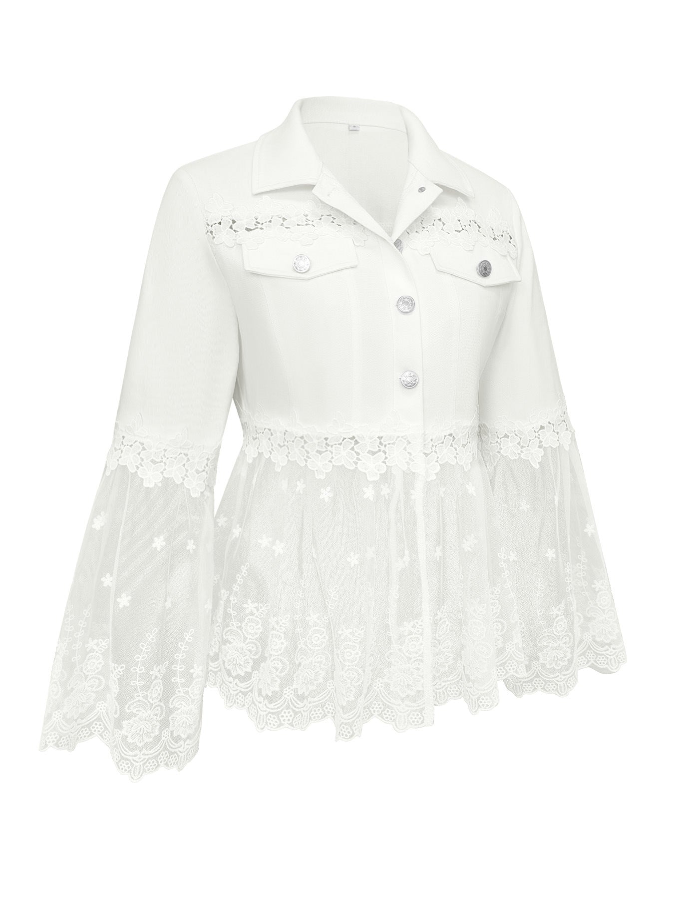 Sunnelace | Lace Panel Jacket