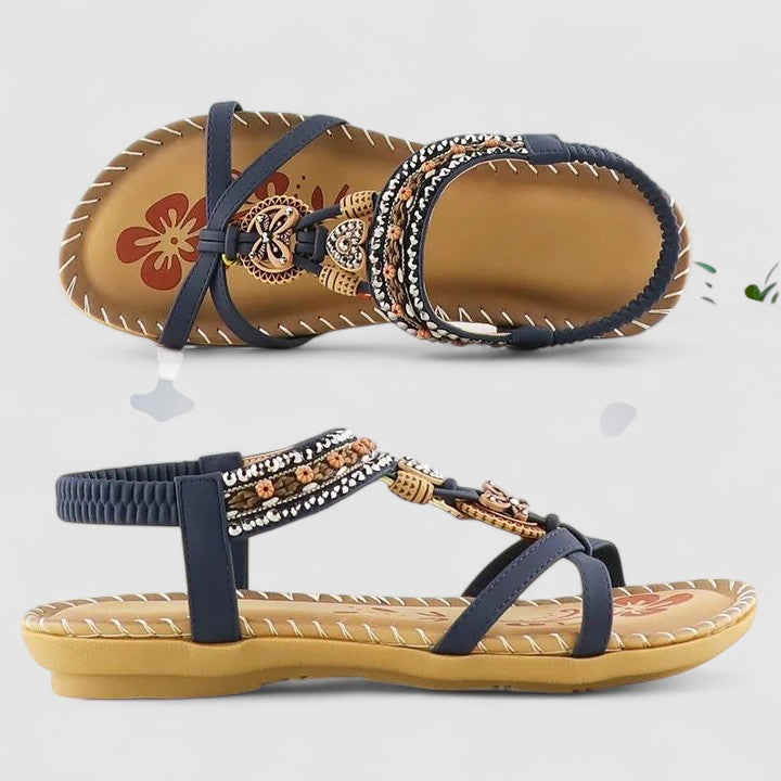 Kimberly™ | Beaded Boho Sandals