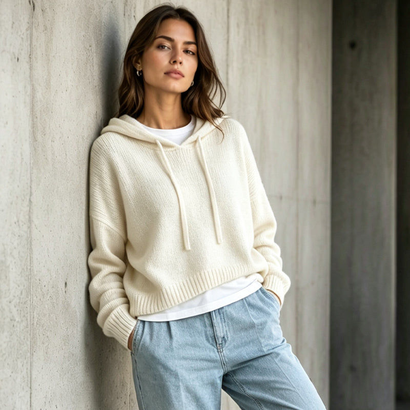 Kitsilano | Hooded Knit Sweater