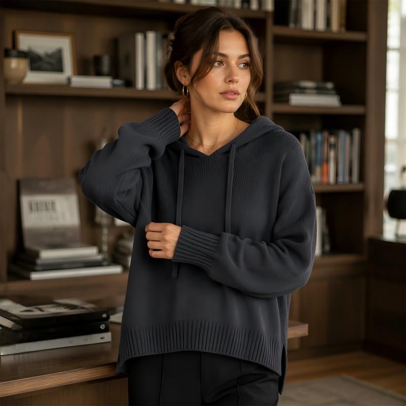 Kitsilano | Hooded Knit Sweater