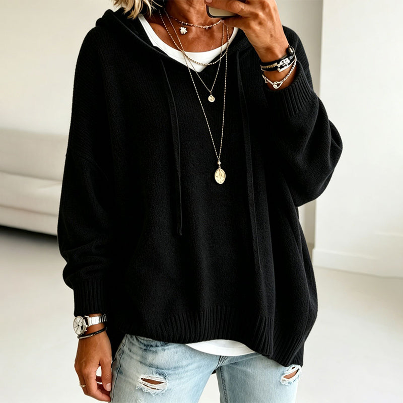 Kitsilano | Hooded Knit Sweater